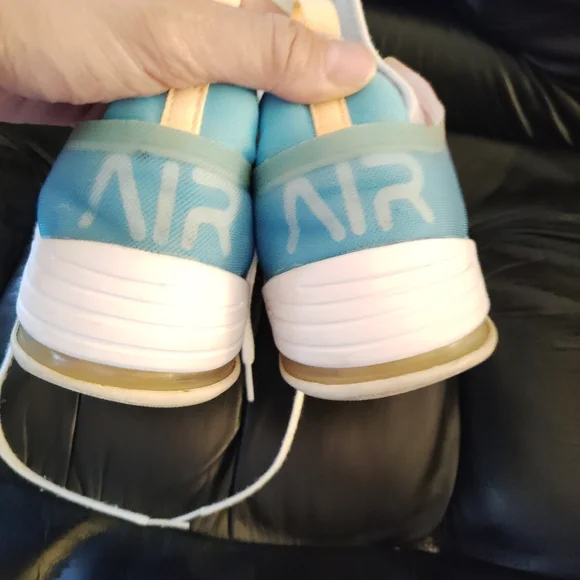 NIKE Air Max Bella White/Pink Athletic Sneakers - Size 8 - Picture 9 of 11